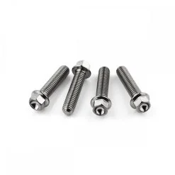 Kawasaki NINJA 400 2018+ Titanium Hex Exhaust Bolt Kit