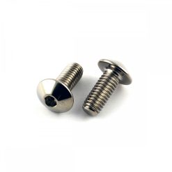 Titanium Fairing Bolt M5 x 0.8mm  x 12mm  x 10mm Head Diameter