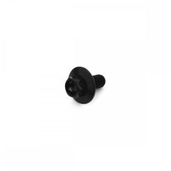 Aluminium Race Large Head Bolts M5 x 0.8mm x 12mm (12mm Flange Diameter) Black