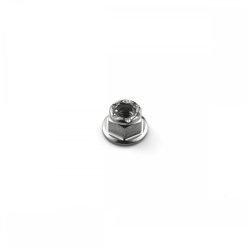 Titanium Flanged Nyloc Nut M4x(0.70mm)
