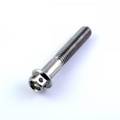Stainless Steel Race Hex Extra Small Head Bolt M6 x 1.00mm  x 35mm
