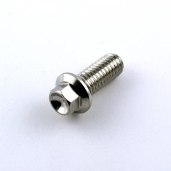 Stainless Steel Flanged Hex Extra Small Head Bolt M6 x 1.00mm x 15mm