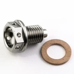 Stainless Steel Sump Plug Race Magnetic M12 x 1.5mm x 15mm