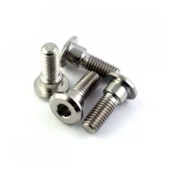 Kawasaki Ninja 650 17-22 Titanium Hex Pillion Footrest Bolt Kit