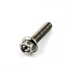 Stainless Steel Race Drilled Hex Head Bolt M5 x 0.8mm x 20mm