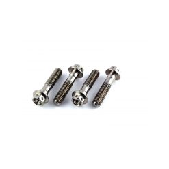 KTM 1190 Adventure 13+ Stainless Steel Race Drilled Front Axle Pinch Bolt Kit
