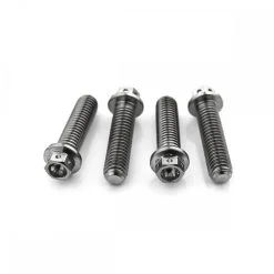 Kawasaki  ZZR1400 06-12 Stainless Steel Race Spec Front Axle Pinch Bolt Kit