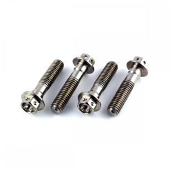 Kawasaki ZZR1400 18+ Stainless Race Drilled Front Axle Pinch Bolt Kit