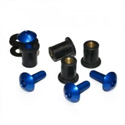 Kawasaki Z H2 2020+ Aluminium Screen Bolt Kit Blue