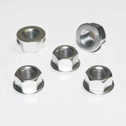 Honda CBR500 RA 2018 Aluminium Rear Sprocket Nut Kit - Silver