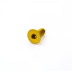Aluminium Countersunk Bolt M4 x 0.7mm x 10mm Gold