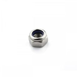 Stainless A2 Nylon Insert Nut M6 x 1.00mm
