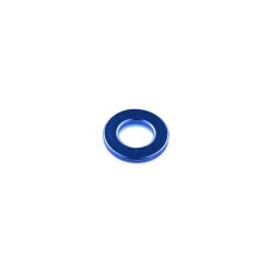 Titanium Flat Washer M5 (10mm O/D) Blue