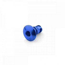 Titanium Quick Release Fastener 13mm Low Profile Hex Drive Blue