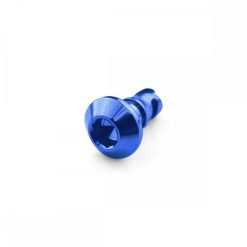 Titanium Quick Release Fastener 14mm Hex Drive Blue