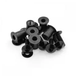 Ducati Hypermotard 950-19-21 Aluminium Screen Bolt Kit Black