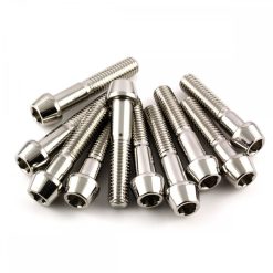 Ducati 749R 03-06 Titanium Socket Cap Top & Bottom Yoke Clamp Pinch Bolts