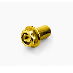 Titanium Sump Plug Race M12 x 1.25mm x 20mm Gold