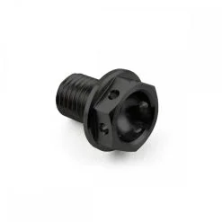 Titanium Sump Plug Race M12 x 1.5mm x 15mm Black