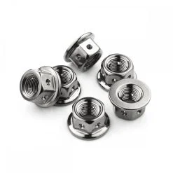 Kawasaki Z H2 2020+ Titanium Sprocket Nut Kit Drilled