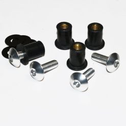 Kawasaki Z H2 2020+ Aluminium Screen Bolt Kit Silver