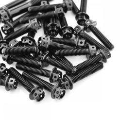 KTM Super Adventure 1290 S 2021+ Aluminium Race Drilled Hex Engine Kit Black
