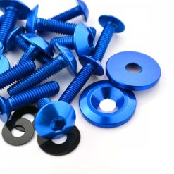Suzuki Katana 19-21 Aluminium Fairing Bolt Kit Blue