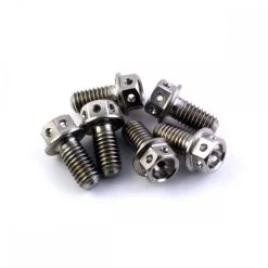 KTM 350 SX-F 2018 Stainless Race Drilled Front Disc Bolt Kit