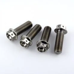 Kawasaki  ZX10R 04-05 Stainless Steel Race Spec Front Axle Pinch Bolt Kit