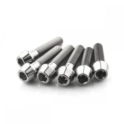 Kawasaki Ninja 650 17-22 Stainless Steel Socket Cap Top & Bottom Yoke Pinch Kit