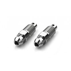 Suzuki GSF1200 Bandit 96-05 Stainless Front Brake Caliper Bleed Nipple Kit