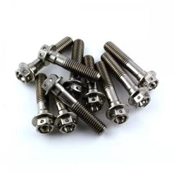 Husqvarna FC 450 17-18 Titanium Top & Bottom Yoke Clamp Pinch Bolts- R'Spec