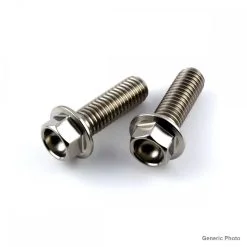 KTM 250 SX 08-09 Stainless Steel Flanged Hex Front Caliper Mounting Bolts