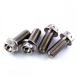 KTM 250 SX 08-09 Stainless Steel Race Spec Front Axle Pinch Bolt Kit