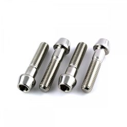 Kawasaki KLV1000 04-06 Stainless Steel Handlebar Pinch Bolt Kit