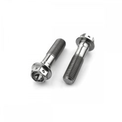 Kawasaki KLX125 10-18 Stainless Steel Flanged Hex Front Caliper Mounting Bolts