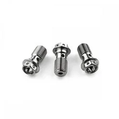 Kawasaki ZX10R E8F-E9FA NINJA 08-09 Stainless Steel Front Brake Banjo Bolt Kit