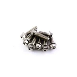 Kawasaki ZX-12R B1-B6F NINJA 02-06 Stainless Top & Bottom Yoke Clamp Pinch Bolts