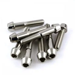 Kawasaki ZX636 B1-B2 NINJA 03-04 Stainless Top & Bottom Yoke Clamp Pinch Bolts