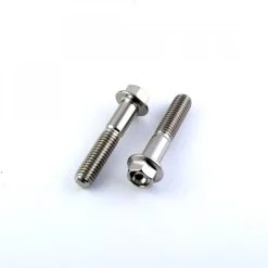 Suzuki RMZ250 06-10 Titanium Flanged Hex Front Caliper Mounting Bolts