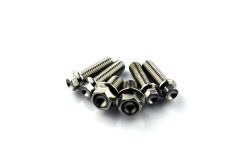 Honda CBF125 2009-15 Stainless Steel Hex Footrest Bolt Kit