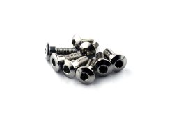 Kawasaki ZX10R SE 18+ Stainless Steel Hex Rider Footrest Bolt Kit