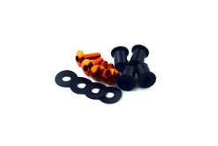 Honda CBF125 2009-15 Aluminium Screen Bolt Kit Orange