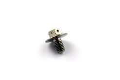 Titanium Race Large Flanged Hex Head Bolt M6 x 1.0mm x 10mm x 16mm Flange Diameter